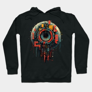 Cyber techno Hoodie